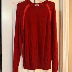 Lacoste Vibrant Red Crewneck Sweater